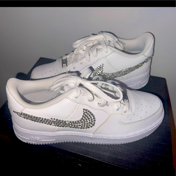 rhinestone air force 1